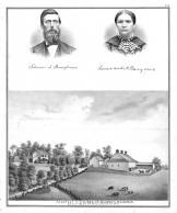 Solomon S. Baughman, Susannah Baughman, Muskingum County 1875